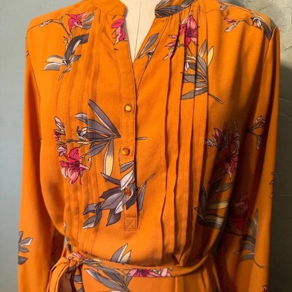 Nanette Lepore Floral Midi Dress - Picture 3 of 8